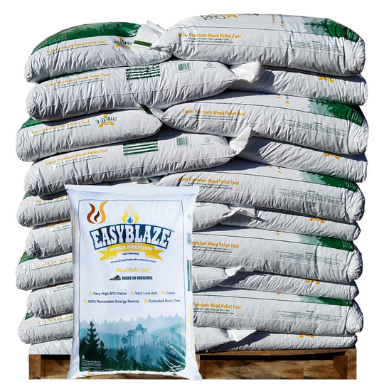 EasyBlaze Softwood Pellets - 1 Ton